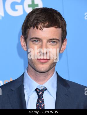 Harry Treadaway participe à la première mondiale « Gringo » qui s'est tenue au Regal Cinemas L.A. En direct le 6 mars 2018 à Los Angeles, Banque D'Images