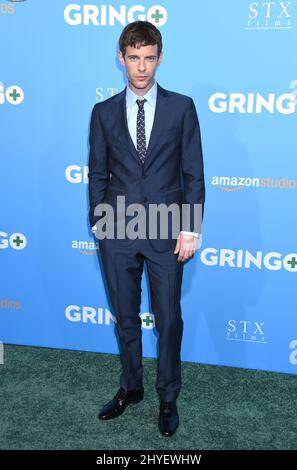 Harry Treadaway participe à la première mondiale « Gringo » qui s'est tenue au Regal Cinemas L.A. En direct le 6 mars 2018 à Los Angeles, Banque D'Images