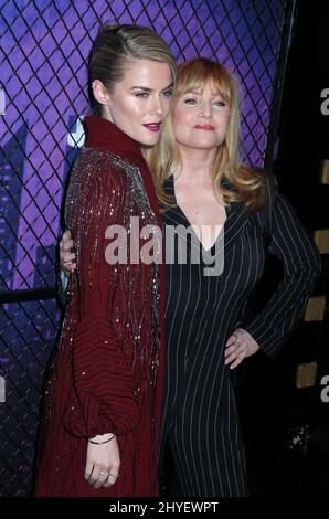 Rachael Taylor et Rebecca de Mornay assistant aux marvels « Jessica Jones » saison 2 - New York première tenue au AMC Loews Lincoln Square le 7 mars 2018. Banque D'Images