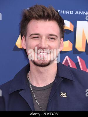 Morgan Wallen à l'Academy of Country Music Awards 53rd qui s'est tenu au MGM Grand Garden Arena le 15 avril 2018 à Las Vegas Banque D'Images