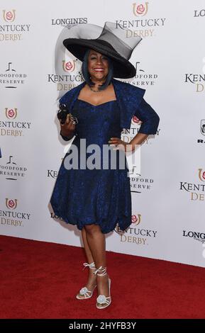 Mary Wilson au Kentucky Derby 144th qui s'est tenu à Churchill Downs le 5 mai 2018 à Louisville, Kentucky. Banque D'Images