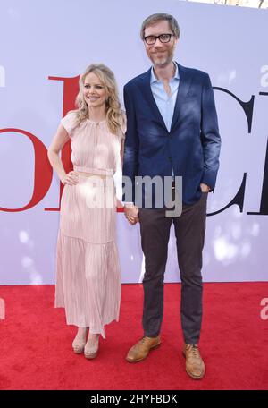 Mircea Monroe et Stephen Merchant à Paramount Pictures 'Book Club' première tenue au Regency Village Theatre le 6 mai 2018 à Westwood, Californie. Banque D'Images