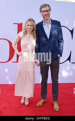 Mircea Monroe et Stephen Merchant à Paramount Pictures 'Book Club' première tenue au Regency Village Theatre le 6 mai 2018 à Westwood, Californie. Banque D'Images