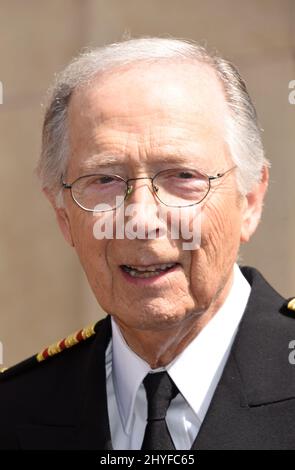 Bernie Kopell lors des croisières Princess Cruises et de la cérémonie de la plaque d'honneur de la promenade de la renommée d'Hollywood « The Love Boat », le 10 mai 2018. Banque D'Images