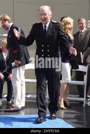 Bernie Kopell lors des croisières Princess Cruises et de la cérémonie de la plaque d'honneur de la promenade de la renommée d'Hollywood « The Love Boat », le 10 mai 2018. Banque D'Images