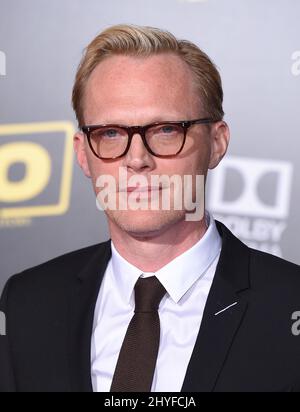 Paul Bettany à la première mondiale « une histoire de la guerre des étoiles » qui s'est tenue au théâtre El Capitan le 10 mai 2018 à Hollywood, en Californie. Banque D'Images