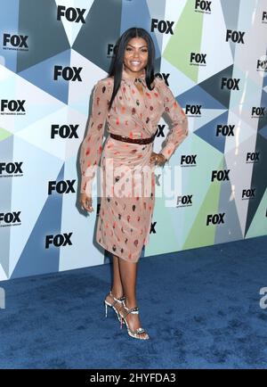 Taraji P. Henson participe à la conférence FOX Networks 2018 à Wollman Rink, à Central Park, à New York, aux États-Unis Banque D'Images