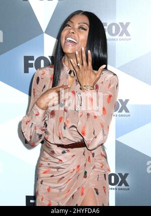 Taraji P. Henson participe à la conférence FOX Networks 2018 à Wollman Rink, à Central Park, à New York, aux États-Unis Banque D'Images