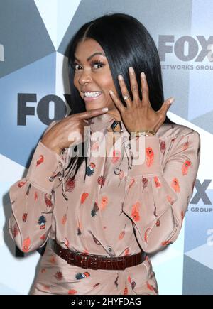 Taraji P. Henson participe à la conférence FOX Networks 2018 à Wollman Rink, à Central Park, à New York, aux États-Unis Banque D'Images