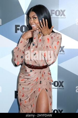 Taraji P. Henson participe à la conférence FOX Networks 2018 à Wollman Rink, à Central Park, à New York, aux États-Unis Banque D'Images