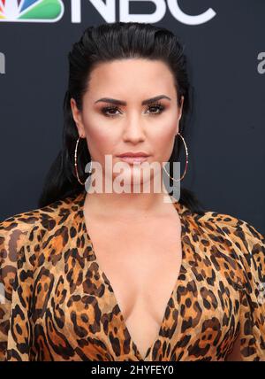 Demi Lovato au Billboard Music Awards 2018, qui a eu lieu au MGM Grand Garden Arena Banque D'Images