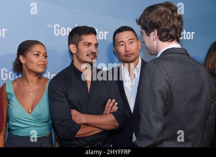 Antonia Thomas, Nicholas Gonzalez, Daniel DAE Kim et Freddie Hi participant à l'événement Emmy FYC « The Good Doctor » à Culver City, Californie, le 22 mai 2018. Banque D'Images