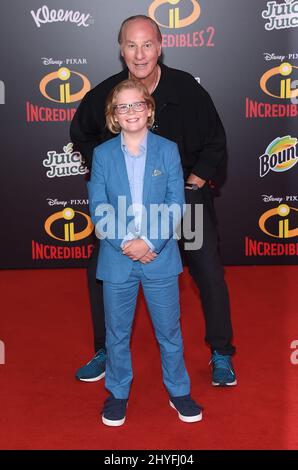 Craig T. Nelson et Huck Milner à la première mondiale du film « Incredibles 2 » de Disney-Pixar au théâtre El Capitan le 5 juin 2018 à Hollywood, Californie. Banque D'Images