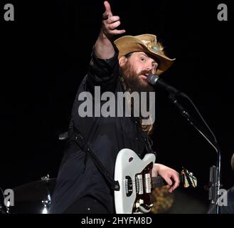 Chris Stapleton participe au concert de nuit CMA Music Fest au Nissan Stadium Banque D'Images