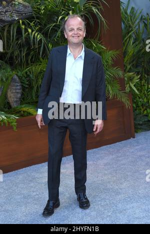 Toby Jones lors de la première à Los Angeles de « Jurassic World: Fallen Kingdom », tenue au Walt Disney concert Hall le 12 juin 2018 à Los Angeles, en Californie. Banque D'Images