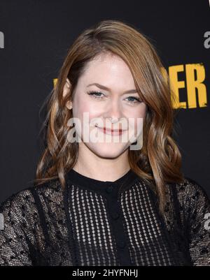 Liz McGeever participe à la première saison 3 de l'AMC à Hollywood, aux États-Unis, le 14 juin 2018. Banque D'Images