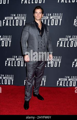 Henry Cavill assister à la première de Mission: Impossible Fallout à Washington DC Banque D'Images