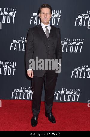 Tom Cruise assister à la première de Mission: Impossible Fallout à Washington DC Banque D'Images