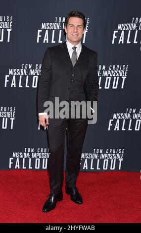 Tom Cruise assister à la première de Mission: Impossible Fallout à Washington DC Banque D'Images