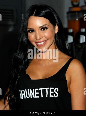 Scheana Shay participe à l'ouverture officielle du bar Hantover à l'intérieur de Madame Tussauds à Las Vegas, Nevada Banque D'Images