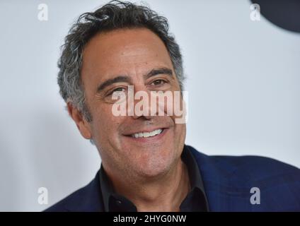 Brad Garrett à la tournée de presse d'été de l'ABC TCA tapis blanc tenu à l'hôtel Beverly Hilton le 7 août 2018 à Beverly Hills, CA. Banque D'Images