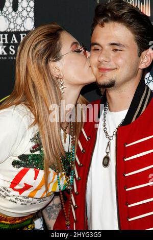 Paris Jackson, Prince Jackson lors de la célébration de l'anniversaire de diamant 60th de Michael Jackson qui a eu lieu au Mandalay Bay Resort & Casino le 29 août 2018 à Las Vegas Banque D'Images