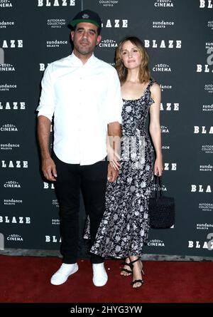 Bobby Cannavale et Rose Byrne participant à la projection spéciale Blaze qui s'est tenue à New York, aux États-Unis, le 5 2018 septembre. Banque D'Images