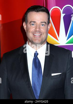 Carson Daly NBC Fall New York Junket tenue au four Seasons Hotel New York le 6 septembre 2018. Banque D'Images