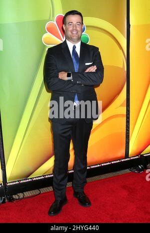 Carson Daly NBC Fall New York Junket tenue au four Seasons Hotel New York le 6 septembre 2018. Banque D'Images