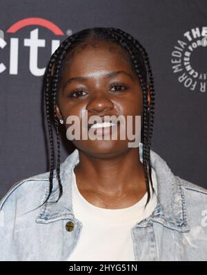 BRE-Z au Paley Centre for Media 12th Annual PALEYFEST Fall TV Previews - le CW s'est tenu au Paley Centre for Media le 8 septembre 2018 à Beverly Hills, CA. Banque D'Images