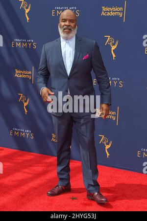 David Alan Grier arrive aux Primetime Creative Arts Emmy Awards 70th, qui se tiennent au Microsoft Theatre L.A. En direct le 9 septembre 2018 à Los Angeles, ca. Banque D'Images