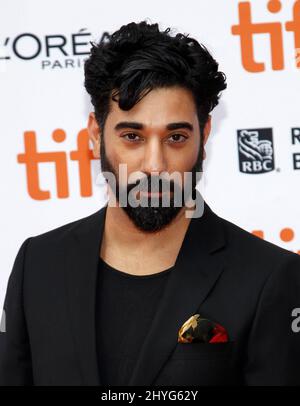 Ray Panthaki à la première de 'Colette' lors du Festival international du film de Toronto 2018 qui s'est tenu au Princess of Wales Theatre le 6 septembre 2018 à Toronto, Canada Banque D'Images