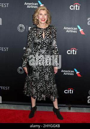 Christine Baranski arrivant pour PaleyFest NY: "The Good Fight" qui s'est tenu au Paley Centre à New York le 15 octobre 2018 Banque D'Images