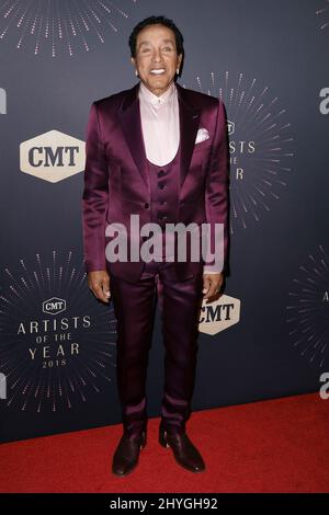 Smokey Robinson assistant à la CMT Artists of the Year 2018 à Nashville, Tennessee, États-Unis Banque D'Images