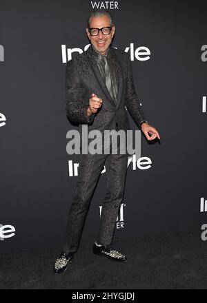 Jeff Goldblum a assisté au quatrième InStyle Awards annuel, qui s'est tenu au Getty Center de Los Angeles, en Californie Banque D'Images