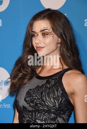 Victoria Konefal au bal mascarade annuel 6th de l'UNICEF qui s'est tenu à Clifton's Republic le 25 octobre 2018 à Los Angeles, États-Unis. Banque D'Images