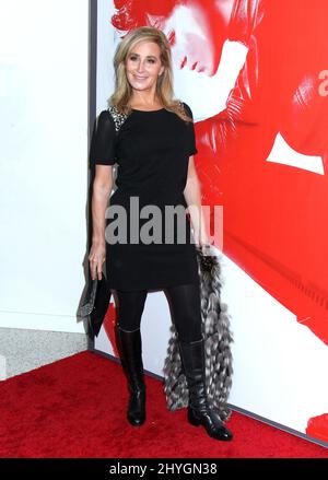 Sonja Morgan participant à la projection spéciale « The Girl in the Spiders Web », qui s'est tenue au Henry Luce Auditorium de New York, États-Unis Banque D'Images