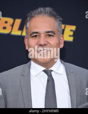 John Ortiz arrive pour la première mondiale Bumblebee qui s'est tenue au TCL Chinese Theatre le 9 décembre 2018 à Hollywood, Los Angeles Banque D'Images