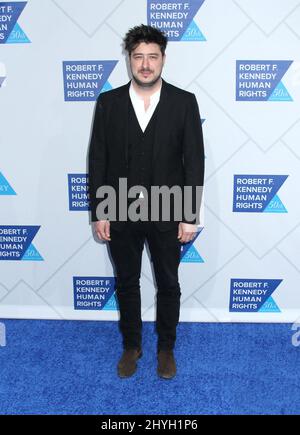 Marcus Mumford assister aux Prix Ripple of Hope 2018 qui se sont déroulés à New York Banque D'Images