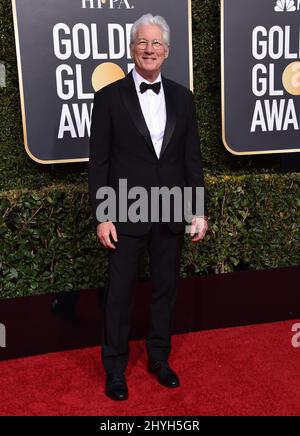 Richard Gere participant aux Golden Globe Awards 76th qui se sont tenus à l'hôtel Beverly Hilton le 6 janvier 2019 à Beverly Hills, CA. Banque D'Images