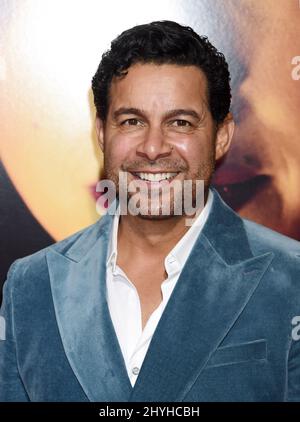 Jon Huertas à la première mondiale du « miss Bala » qui s'est tenue au Regal Cinemas L.A. EN DIRECT le 30 janvier 2019 à Los Angeles, États-Unis. Banque D'Images