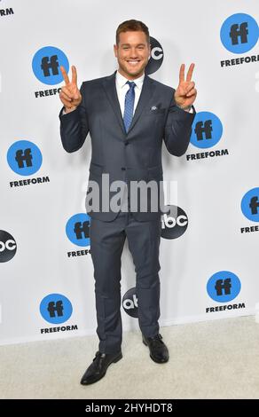 Colton Underwood arrive au Disney ABC TCA Winter Press Tour 2019 à l'hôtel Langham Huntington le 5 février 2019 à Pasadena, États-Unis. Banque D'Images