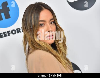 Chloe Bennett arrive au Disney ABC TCA Winter Press Tour 2019 à l'hôtel Langham Huntington le 5 février 2019 à Pasadena, États-Unis. Banque D'Images