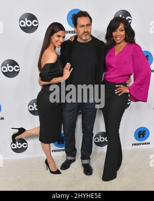 Roselyn Sanchez, Demian Bichir et Wendy Raquel Robinson arrivent au Disney ABC TCA Winter Press Tour 2019 à l'hôtel Langham Huntington le 5 février 2019 à Pasadena, États-Unis. Banque D'Images