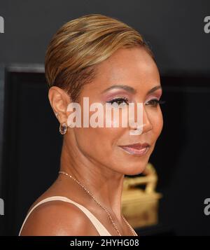 Jada Pinkett Smith au Grammy Awards 61st qui s'est tenu au Staples Center le 10 février 2019 à Los Angeles, en Californie. Banque D'Images