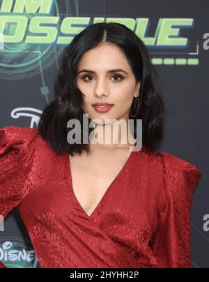 Aparna Brielle à la première « Kim possible » de Disney Channel, qui s