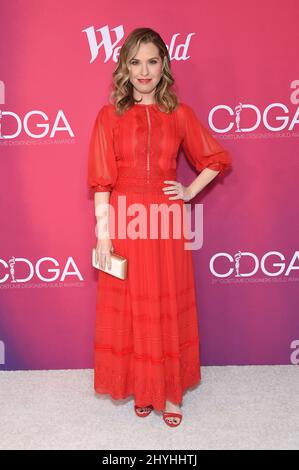 Leslie Grossman à la CDGA 21st (Costume Designers Guild Awards) tenue à l'hôtel Beverly Hilton le 19 février 2019 à Beverly Hills. Banque D'Images