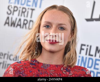 Annie Starke au film Independent Spirit Awards 2019 qui a eu lieu sur la plage de Santa Monica le 23 février 2019 à Santa Monica, en Californie. Banque D'Images