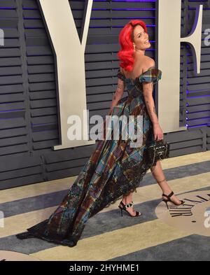 Halsey participant à la Vanity Fair Oscar Party de 2019, qui s'est tenue au Wallis Annenberg Center for the Performing Arts à Beverly Hills, CA Banque D'Images