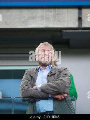 DOSSIER PICS PRIS EN MAI 2015. Londres, Angleterre. 15th mars 2022. Photo du dossier du propriétaire du FC Chelsea, Roman Abramovich, qui a été sanctionné par le gouvernement du Royaume-Uni. Roman en photo à Chelsea et Crystal Palace Mai 2015. Photo par : Jason Mitchell/Alay Live News Banque D'Images